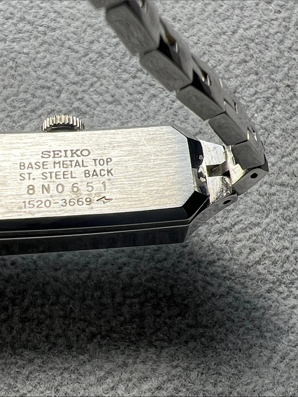 70s 80s Seiko 1520-3669 Watch Vintage